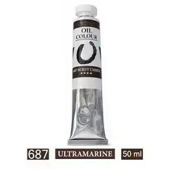 (687) (ULTRAMARINE) OIL COLOR-Maries 50ML