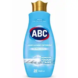 ABC Liquid Laundry Detergent for Whites 1.5L
