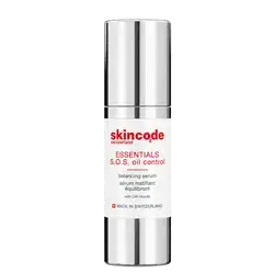 ESSENTIALS S.O.S Oil Control Balancing Serum with CM-Glucan 30ml _ skincode