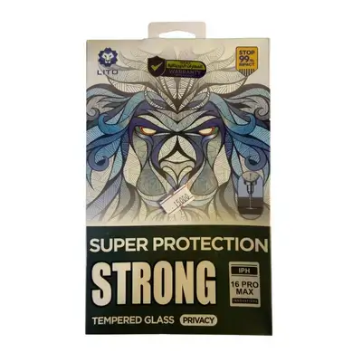 LITO Privacy Strong Glass Super Screen Protector (iPhone 16 Pro Max)