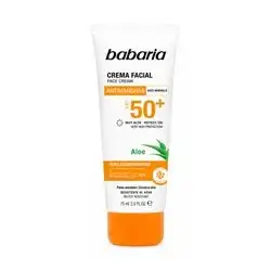 Babaria Aloe Facial Cream SPF 50+ 75 mL
