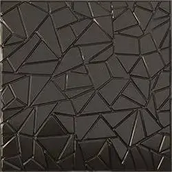 3D Wall Panels Matt Black D103