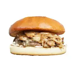 Swiss & Mushroom Burger
