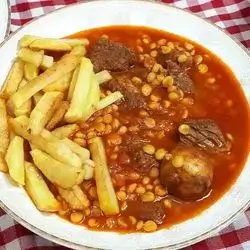 قیمە بە پەتاتە