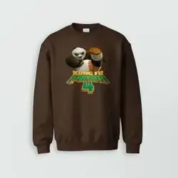 JERSEY Half Over Size Panda Brown (XLarge)