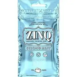 Zinq Chewing Gum Strong Mint (Sugar Free)