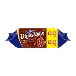 Mcvities Digestive Milk Chocolate 266 Gm