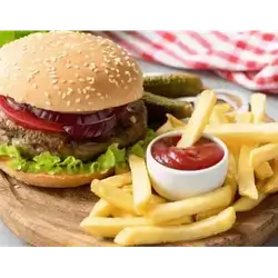 Arabic Burger Meal