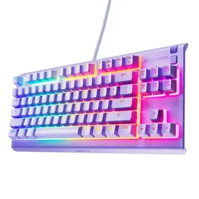 SteelSeries Apex 3 TKL Keyboard – Lavender