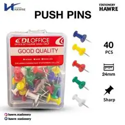 Push Pins Colorful