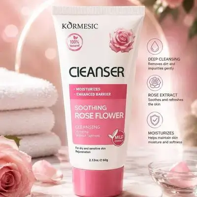 Kormesic Soothing Rose Flower Cleanser