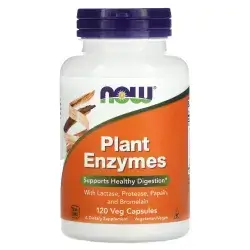 Now Plant Enzymes 120 Veg Capsules