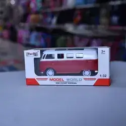 Red & White Bus