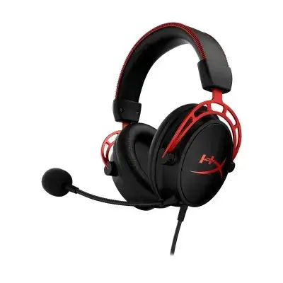 HyperX Cloud Alpha Wired Gaming Headset – Red (Open Box)