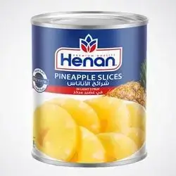 Henan Pineapple Slices in light syrup 565G