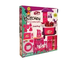 Kitchen Let’s Go — Cooking Together 70 pcs (8-in-1 Pretend Kitchen Set)