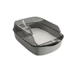 E366 Open Cat Litter Box