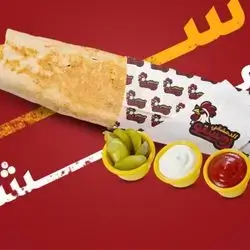 French Fries Sandwich with Lebanese Bread