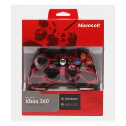 Xbox 360 Wired Controller (Red Lightning)