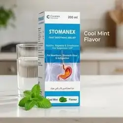 STOMANEX Oral Suspension Cool Mint Flavour (200 ml)