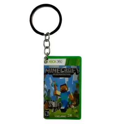 Minecraft Mini CD Keychain – Xbox 360 Edition