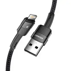ESSAGER ES-X18 Series A-L 12W iPad iWatch iPhone USB A to Lightning Cable