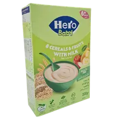 Serpal Herobaby 8 Cereals with Fruits Milk 200g