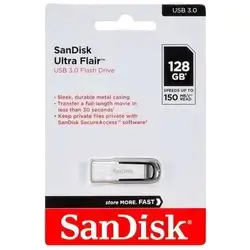 SanDisk Ultra Flair 128GB, USB 3.0 Flash Drive, 150MB/s read ,