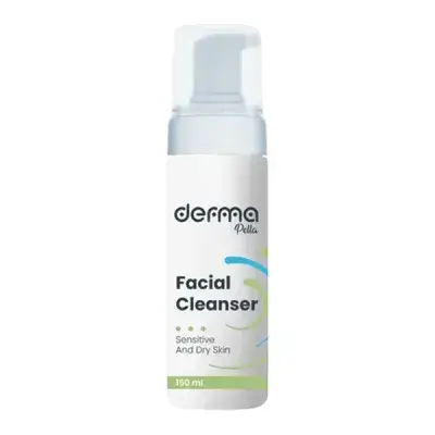Derma pella facial cleanser sensitive and dry skin 150ml