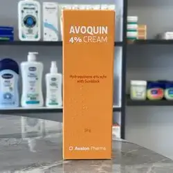 avoquin %4 cream hydroquinone with sunblock  50g