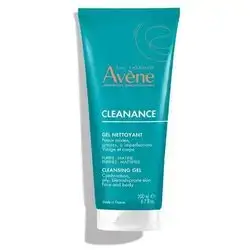 AVENE CLEANANCE CLEANCING GEL COMBINATION , OILY , BLEMISH-PRONE SKIN FOR FACE AND BODY 200ml
