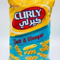 Curly Chips Salt And Vinegar