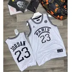 basket ball jersey paris white XX large