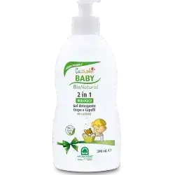 CICCIOOLIO BABY 2in1 organic cleansing gel body hair