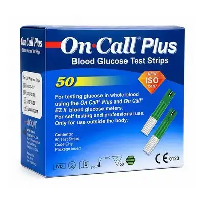 On Call Plus Blood Glucose Test Strips