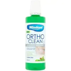 wisdom ortho clean mouthwash