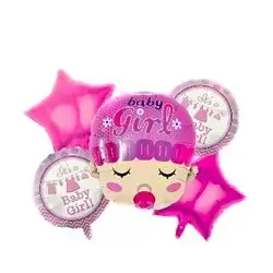 Set ballon baby girl