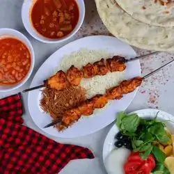 2 Shish Chicken Tikka On Rice