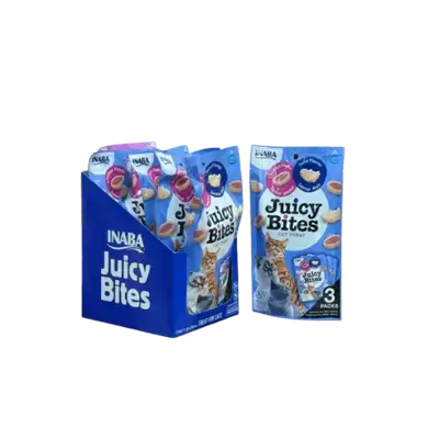 Inaba Juicy Bites - Chicken & Tuna Recipe (6pcs+1gift)