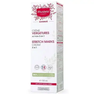 Mustela maternitè stretch marks cream 3 -in -1 (150ml).