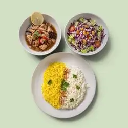 Chicken Qalya with rice