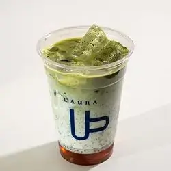 Iced Salted Caramel Matcha