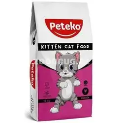 Peteko kitten cat food chicken 15kg