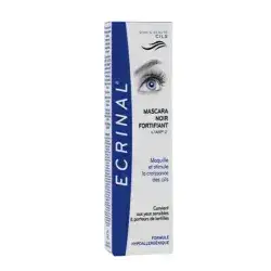 ECRINAL Fortifying Black Mascara With ANP 2+ - 7ml | اكرينال ماسكارا سوداء مقوية للرموش - 7 مل
