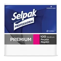 Selpak Professional Premium 33×33Cm - 100 Sheets × 24