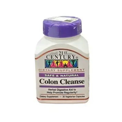 21st Century, Colon Cleanse, 30 Vegetarian Capsules