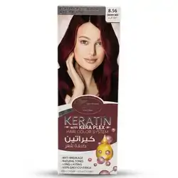 Yaran Keratin with Kera Plex Hair Color System (8.56 Cherry Red)