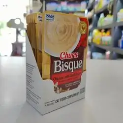 INABA Churu Bisque ( Chicken With Beef ) Recipe 6 Pcs