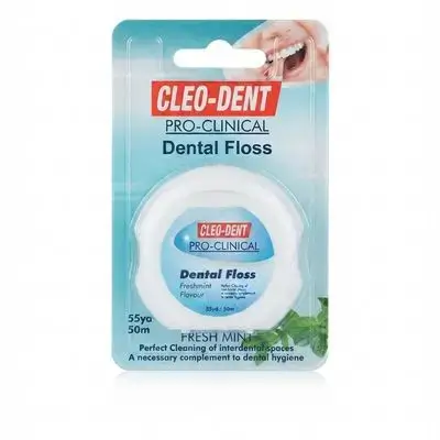 Cleo-Dent Pro-Clinical Dental Floss Freshmint