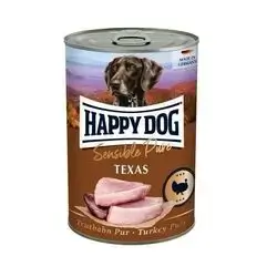 Happy Dog Sensible Texas Pure Turkey 400g - Wet Dog Food